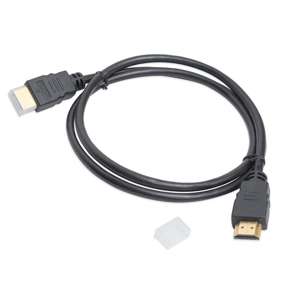 Фото Видеокабель Vell, HDMI - HDMI, 19 pin, черный, 1 м {V80108} (2)