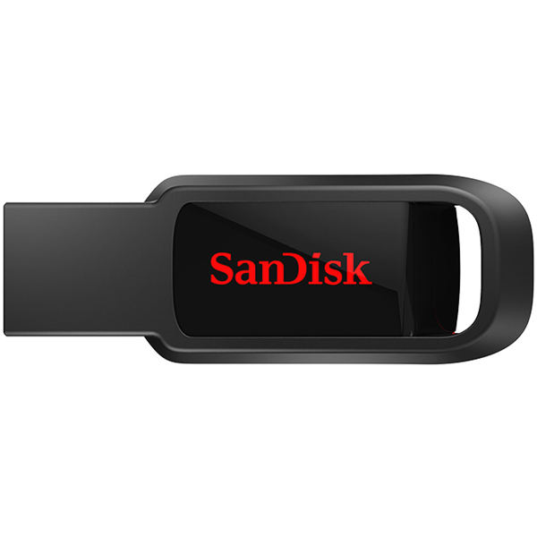 Фото Флеш накопитель 64GB SanDisk CZ61 Cruzer Spark, USB 2.0, Black {SDCZ61-064G-G35} (2)