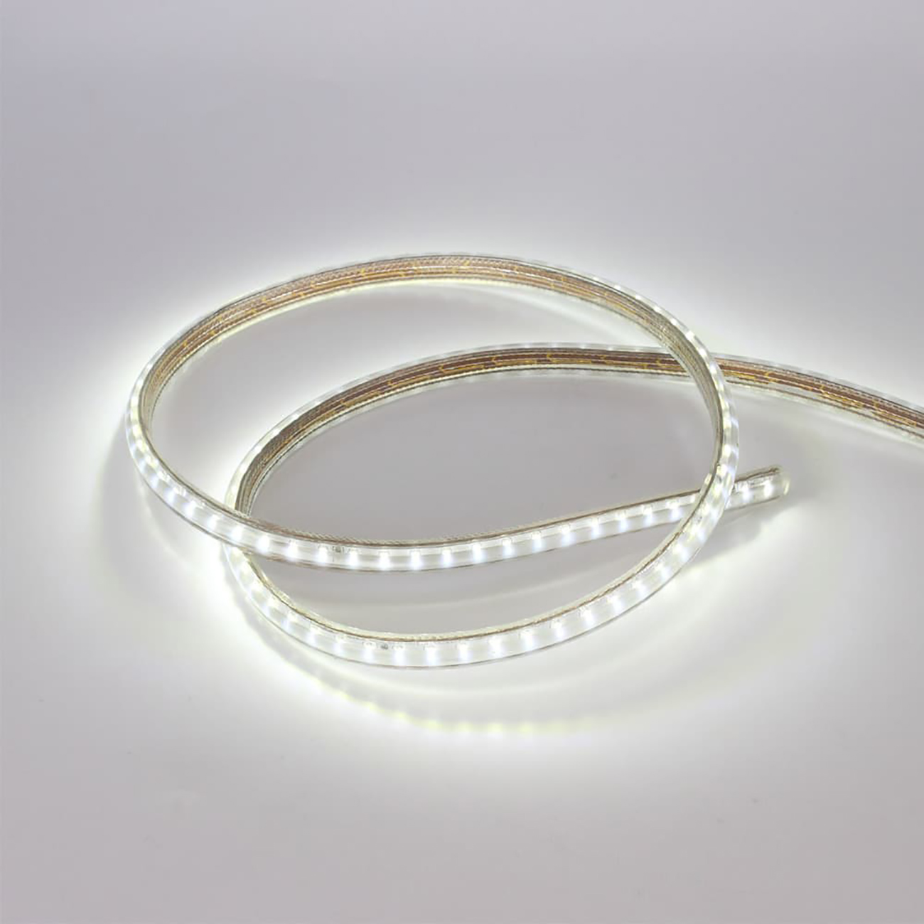 Фото Светодиодная лента 6x10.6 мм, белый, SMD 3014, 120 LED/м, 220 В, Neon-Night {142-801} (8)