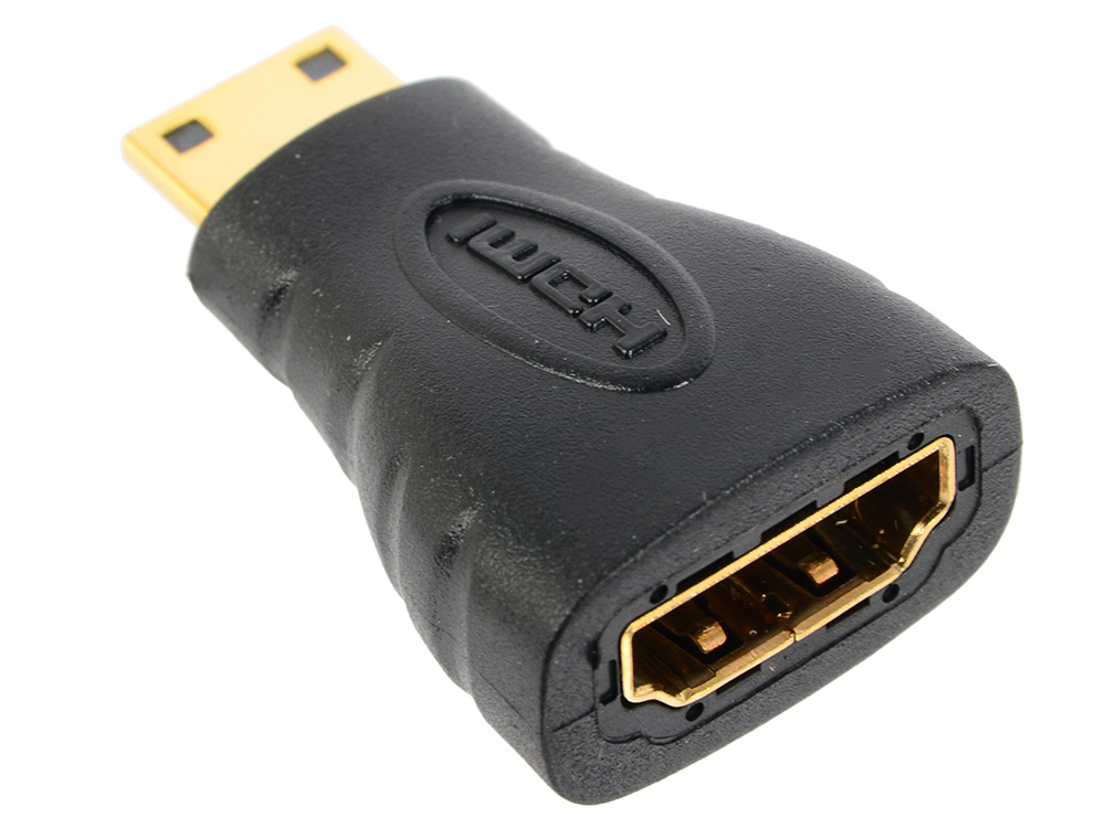 Фото Переходник Rexant, штекер Mini HDMI - гнездо HDMI, золото {17-6801}