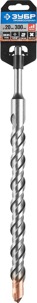 Фото ЗУБР Бур SDS-plus 20 x 300 мм, Профессионал {29314-300-20_z01} (3)