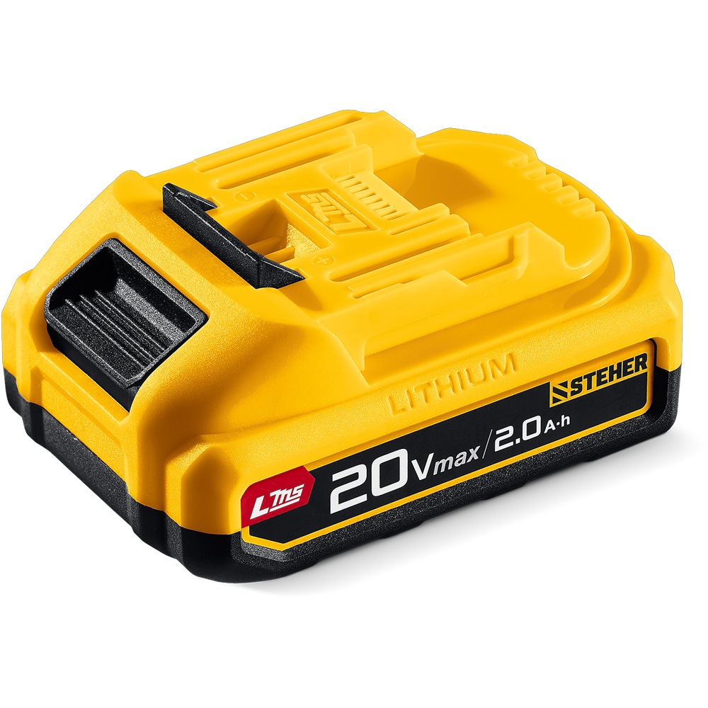 Фото Аккумулятор LMS, 2.0 А·ч, 20 В, STEHER {BP-20-2}