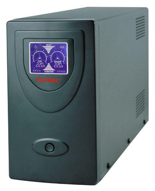 Фото Источник бесперебойного питания ИБП Info LCD 2000В.А IEC (2) Schuko (2) USB + RJ45 DKC INFOLCD2000SI