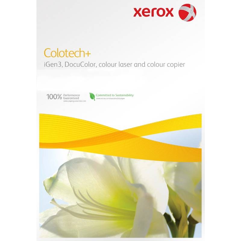 Фото Бумага XEROX Colotech Plus без покрытия 170CIE, 300г, A4, 125 листов {003R97983}