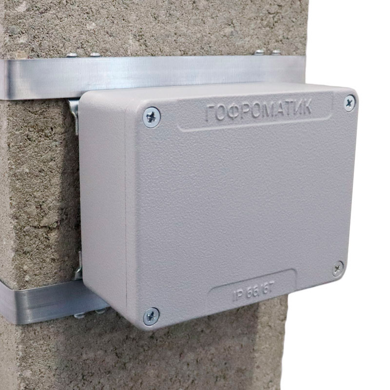 Фото Комплект кронштейнов для крепления коробок ГОФРОМАТИК (1)