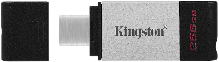 Фото Флеш накопитель 256GB Kingston DataTraveler 80, USB 3.2 Type-C {DT80/256GB} (1)