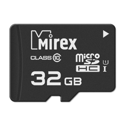 Фото Флеш карта microSD 32GB Mirex microSDHC Class 10 UHS-I {13612-MCSUHS32}