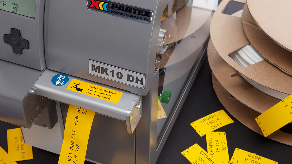 Фото Термотрансферный промышленный принтер Partex MK10-DH с двусторонней печатью {MK10-DH-SET} (7)