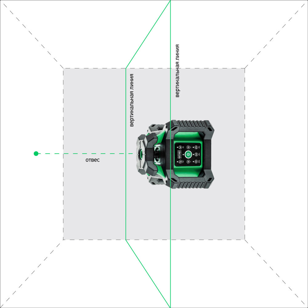 Фото Нивелир лазерный ADA ROTARY 500 HV-G SERVO {А00579} (7)