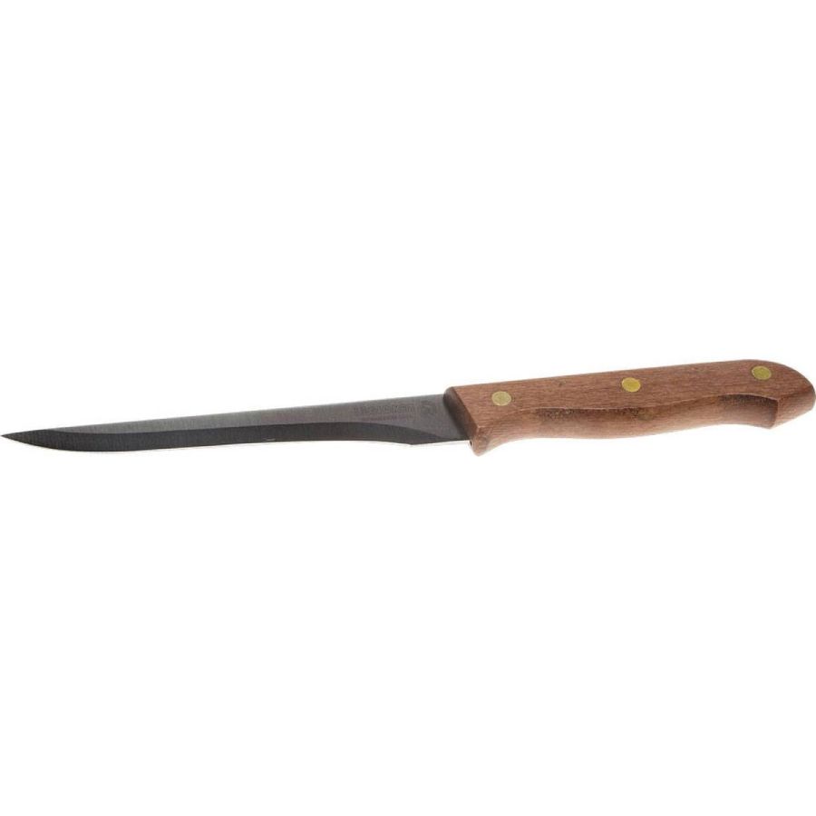 Фото Нож LEGIONER "GERMANICA" обвалочный, с деревянной ручкой, нерж лезвие 150мм {47839_z01}