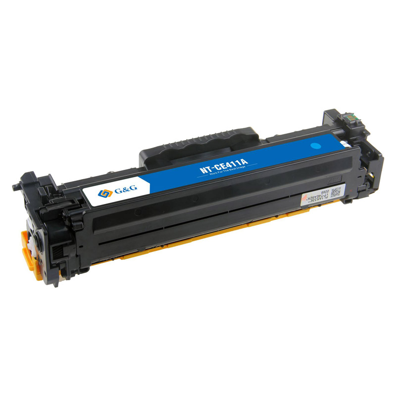 Фото Картридж G&G, аналог HP CE411A синий 2.6k с чипом {NT-PH305C-JJ-V1.2-S1}