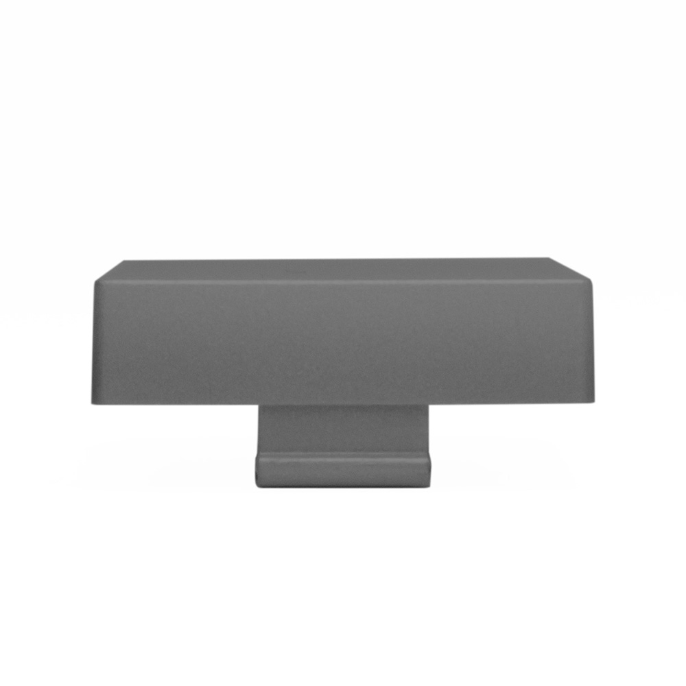 Фото Заглушка серая, 1/2, модуль, Vell {GY-Blank} (3)