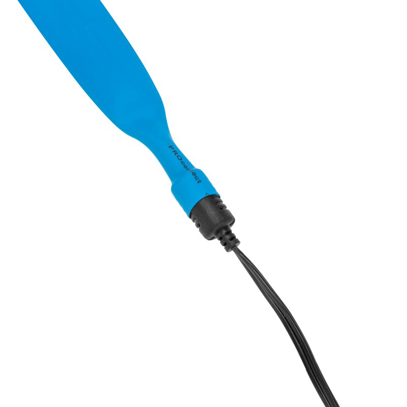 Фото Трубка термоусаживаемая ТУТ 3,0/1,5мм, синяя, упаковка 50 шт. по 1м, PROconnect {55-0305} (2)