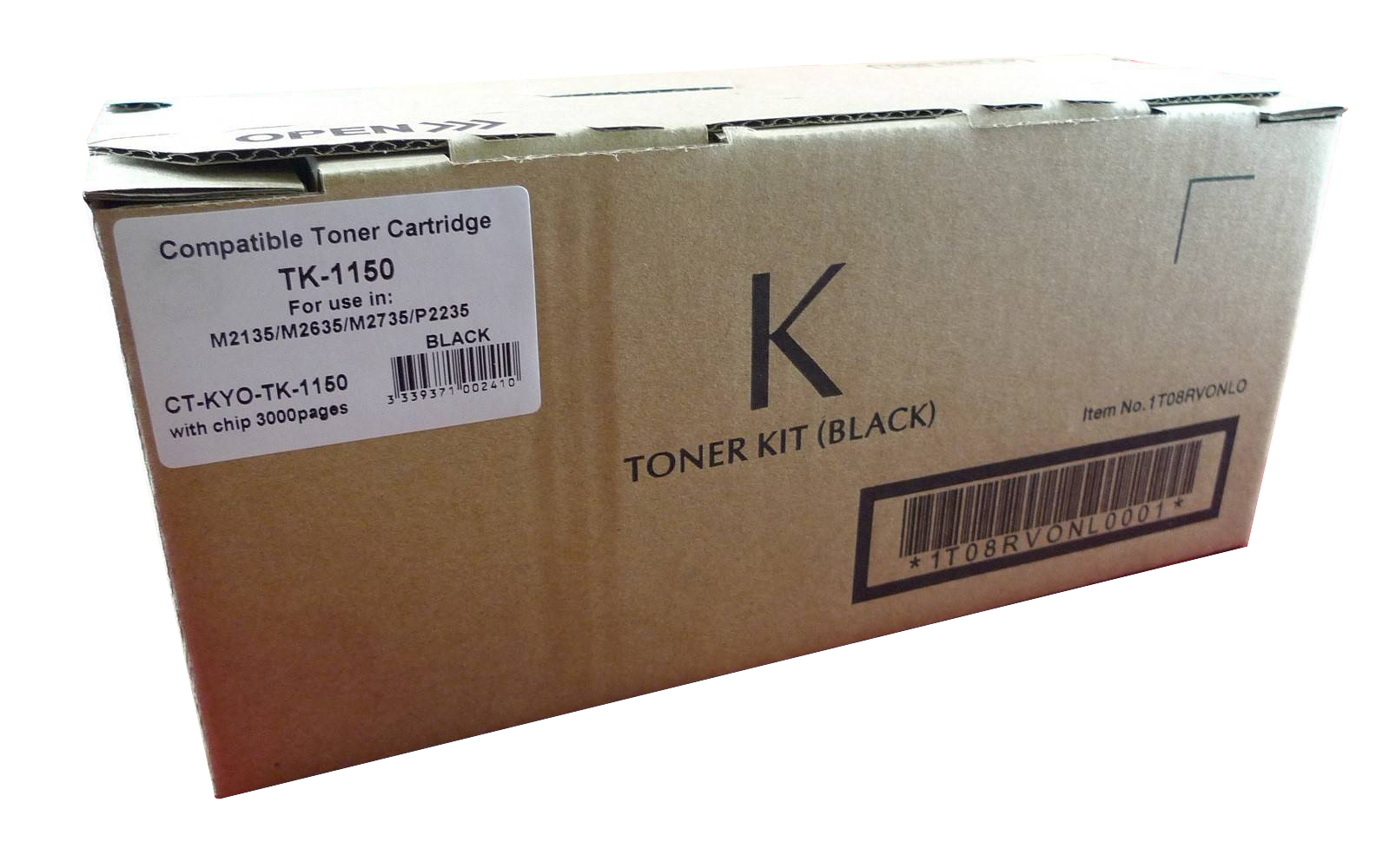 Фото Тонер-картридж для Kyocera M2135/M2635/M2735/P2235 TK-1150 увеличенной емкости 8K (С ЧИПОМ) ELP Imaging® {CT-KYO-TK-1150-8K}