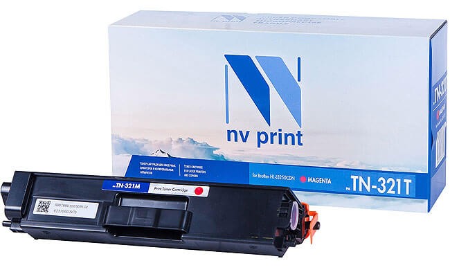Фото Картридж NV Print совместимый TN-321T для Brother HL-L8250CDN (пурпурный) {47220}
