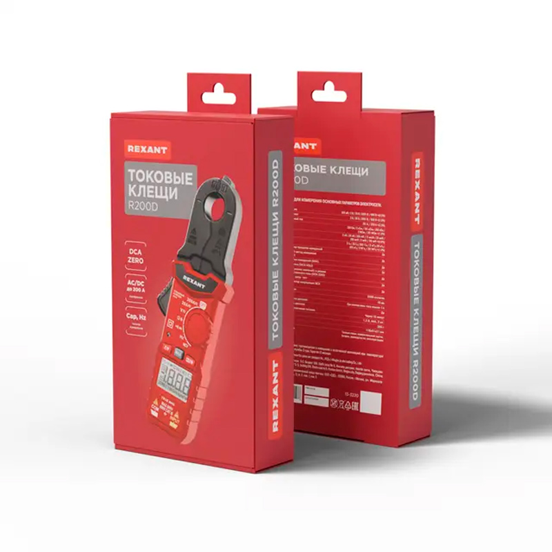 Фото Токовые клещи R200D REXANT (1)