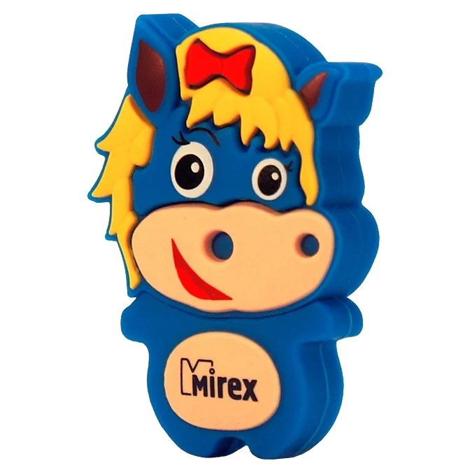 Фото Флеш накопитель 8GB Mirex Horse, USB 2.0, синий {13600-KIDBHS08}