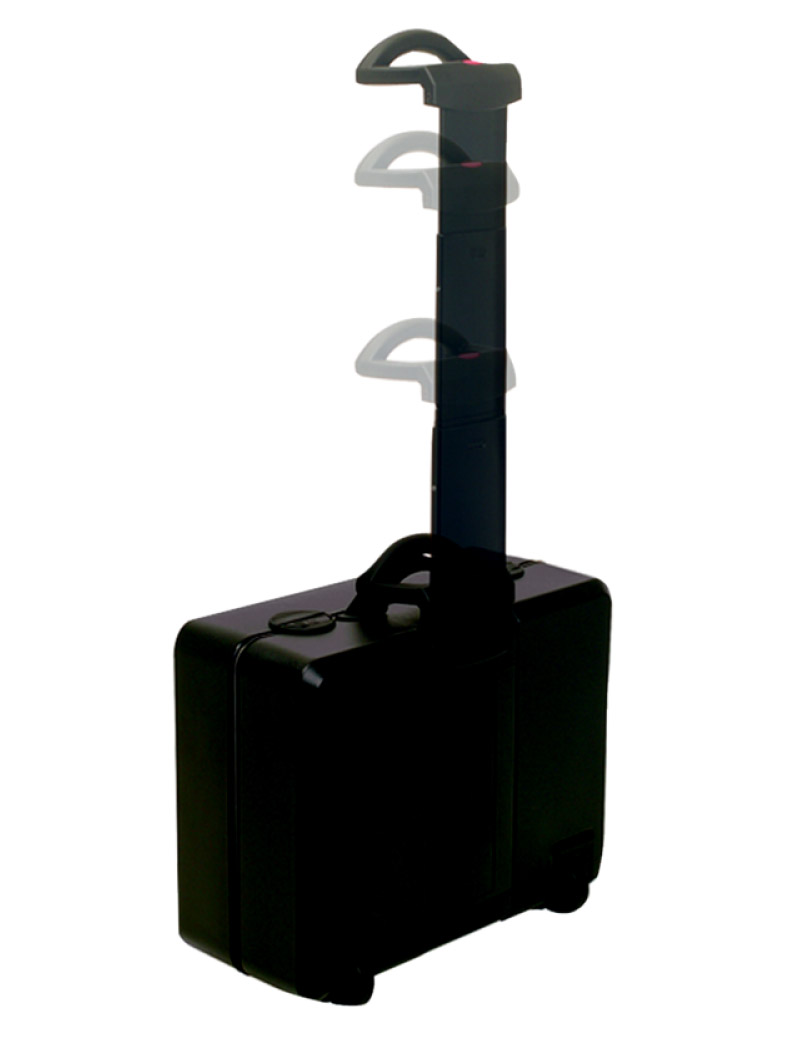 Фото Профессиональный инструментальный чемодан на колесах, с выдвигающейся ручкой (470х210х355 мм) {klkKL890TL}