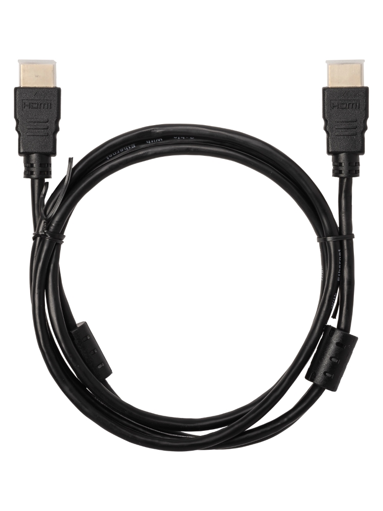 Фото Кабель "АВК 3" HDMI - HDMI, v2.0, позолоченные контакты, с ферритами, 1,5 метра, TDM {SQ4040-0003}