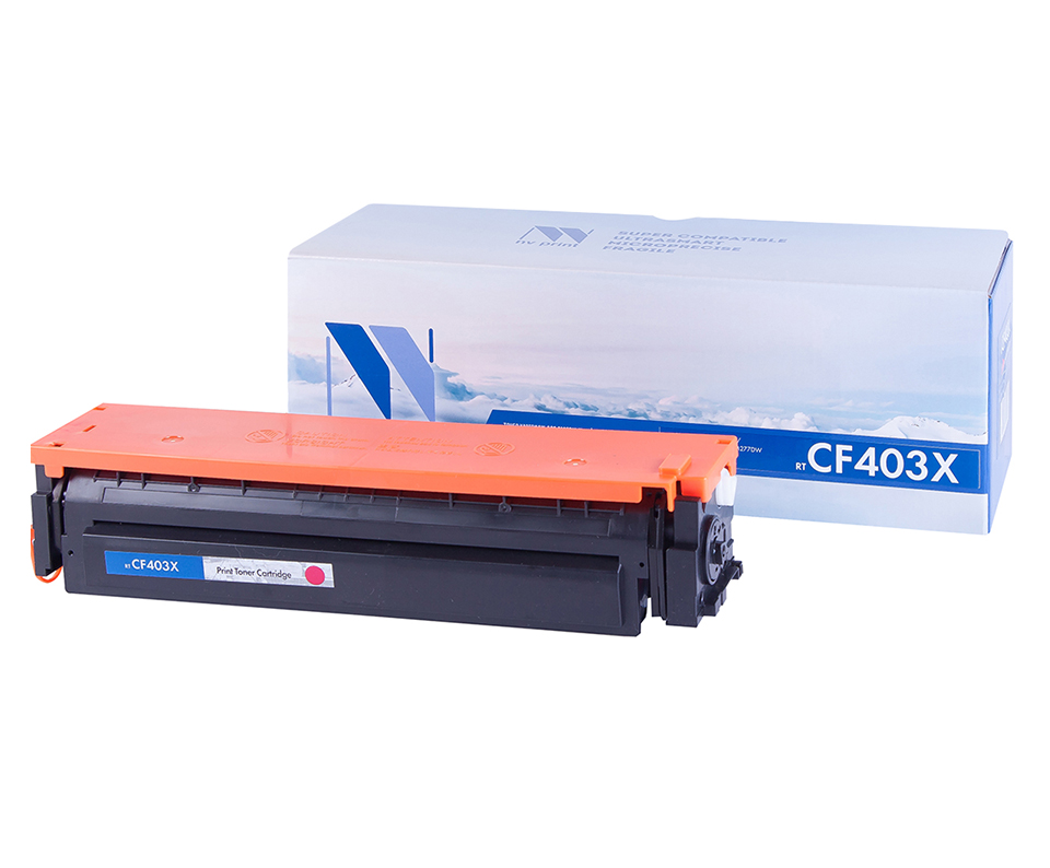 Фото Картридж NV Print совместимый CF403X для HP LJ Color Pro M252/MFP M277 (пурпурный, 2300k) {41237}