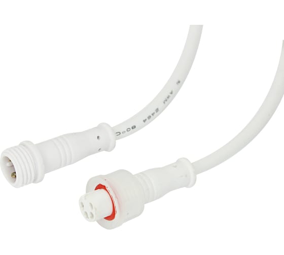 Фото Соединительный кабель Rexant, 4 pin, 4 х 0.35 мм², белый {11-9240} (1)