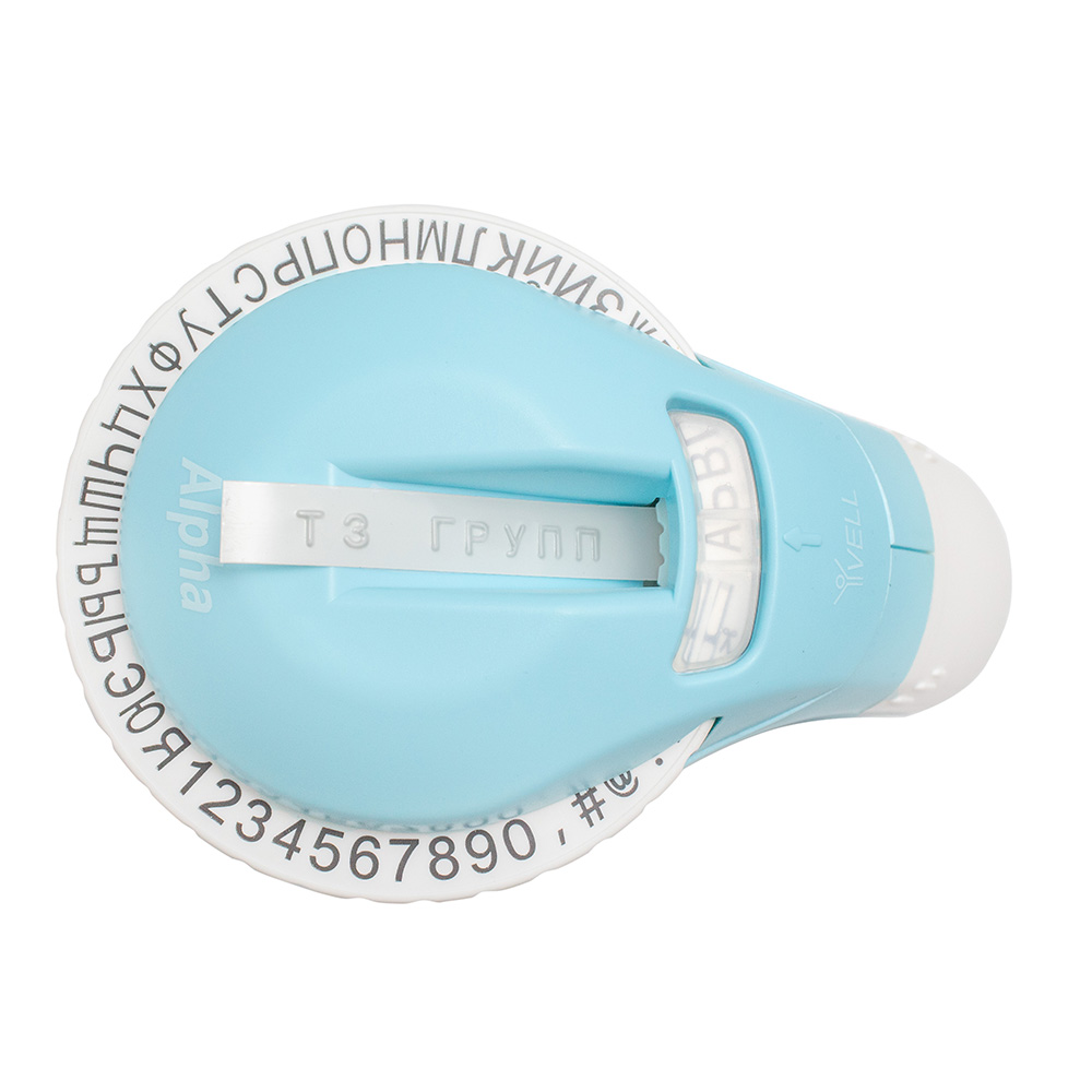 Фото Лента Vell 5238-08 (9 мм x 3 м, бронзовая) для Vell Alpha и Dymo Omega (1 шт.) (2)