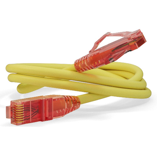 Фото Hyperline PC-LPM-UTP-RJ45-RJ45-C5e-0.15M-LSZH-YL Патч-корд U/UTP, Cat.5е (100% Fluke Component Tested) {229918}