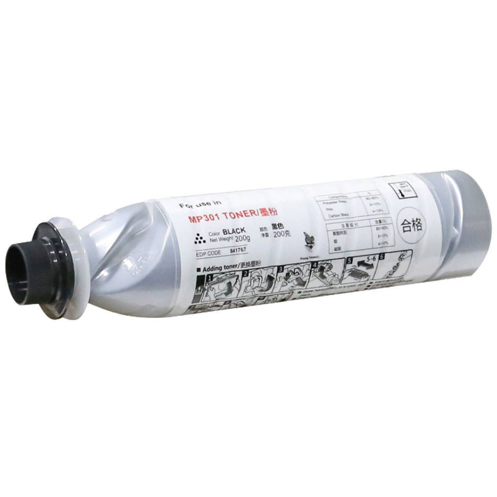 Фото Тонер-картридж для RICOH Aficio MP301SP/MP301SPF (SD3) 200г, 8000 стр. (841767/841714/841711/842339) CET {CET6365}