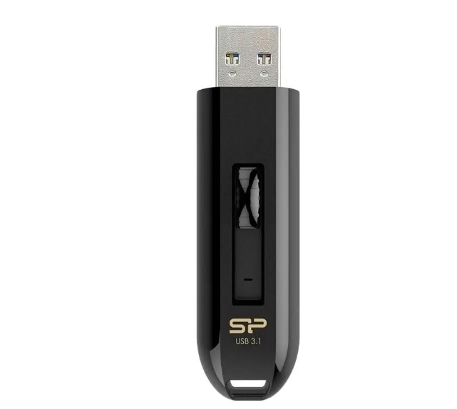 Фото Флеш накопитель 32Gb Silicon Power Blaze B21, USB 3.2, Черный {SP032GBUF3B21V1K} (1)