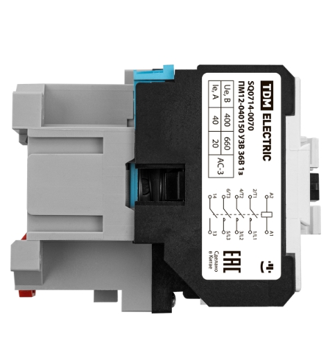 Фото Пускатель электромагнитный ПМ12-040150 У3В 36В 1з TDM {SQ0714-0070} (2)