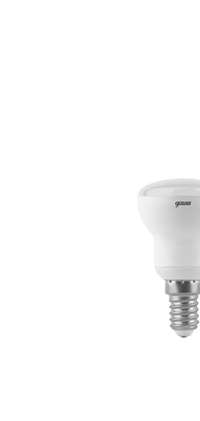 Фото Лампа светодиодная Black R39 4Вт 2700К тепл. бел. E14 350лм 150-265В Gauss 106001104