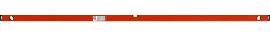 Фото Уровень ЗУБР коробчатый, крашеный, 3 ампулы, фрезерованная базовая поверхность, 200 см (34584-200) {34584-200_z01} (1)