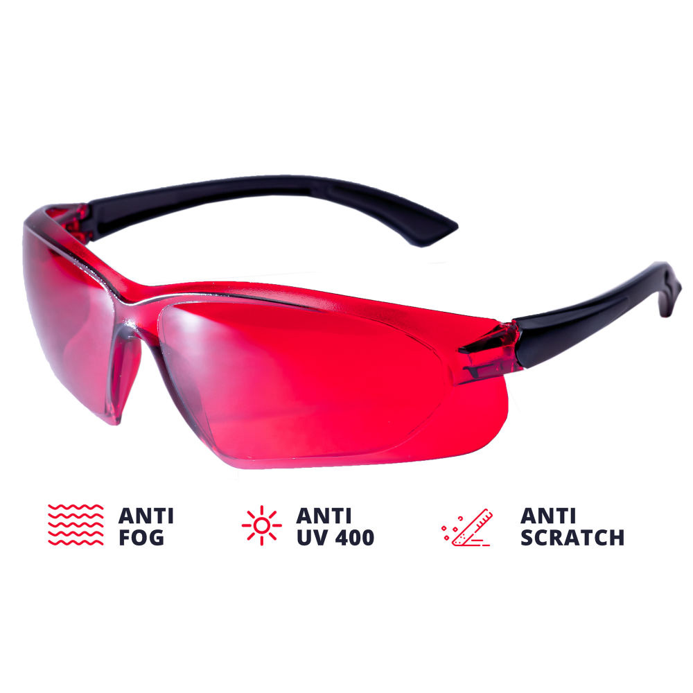 Фото Очки лазерные для усиления видимости лазерного луча ADA VISOR RED Laser Glasses {А00126} (5)
