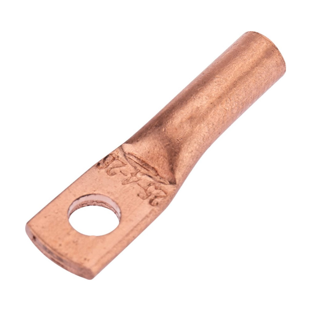 Фото Наконечник медный ТМ 2,5-4-2,6 (2,5мм² - Ø4мм) Rexant {07-5300-2}