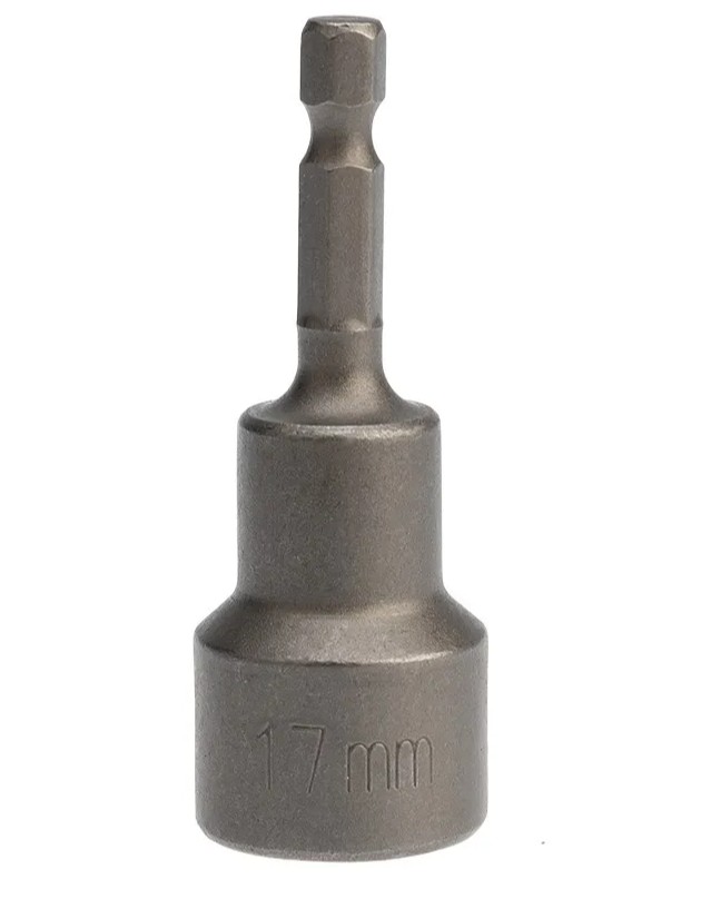 Фото Ключ-насадка 17х65 мм, 1/4" магнитная (упак. 5 шт.) Kranz {KR-92-0405}