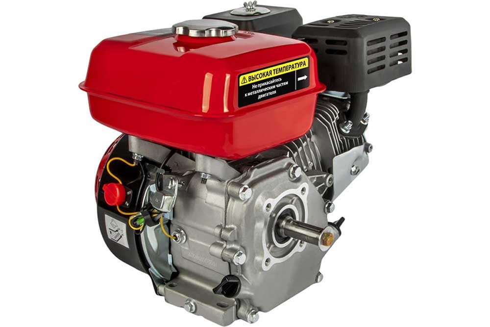 Фото Двигатель бензиновый 4Т DDE E550-Q19 (5,5 л.с., 163 куб. см, к/вал 19,05 мм, шпонка) {792-841} (1)