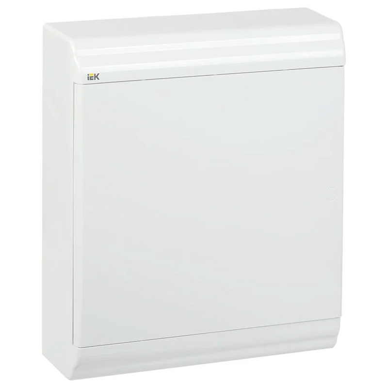 Фото Бокс ЩРН-П-24 мод. навесной пластик IP41 PRIME бел. дверь IEK MKP82-N-24-WD-41-10