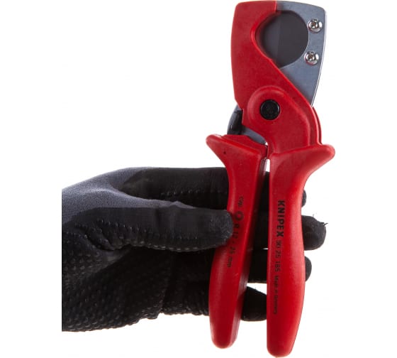 Фото Труборез-ножницы для композитных металлопластиковых и пластиковых труб, Ø 12-25 мм, длина 185 мм {KN-9025185} (3)