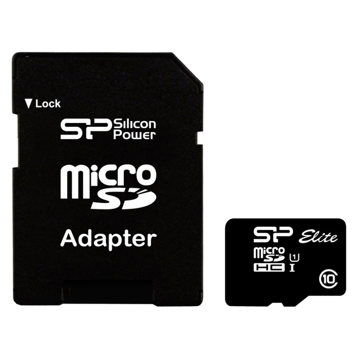 Фото Флеш карта microSD 16GB Silicon Power microSDHC Class 10 UHS-I (SD адаптер) {SP016GBSTHBU1V10SP}