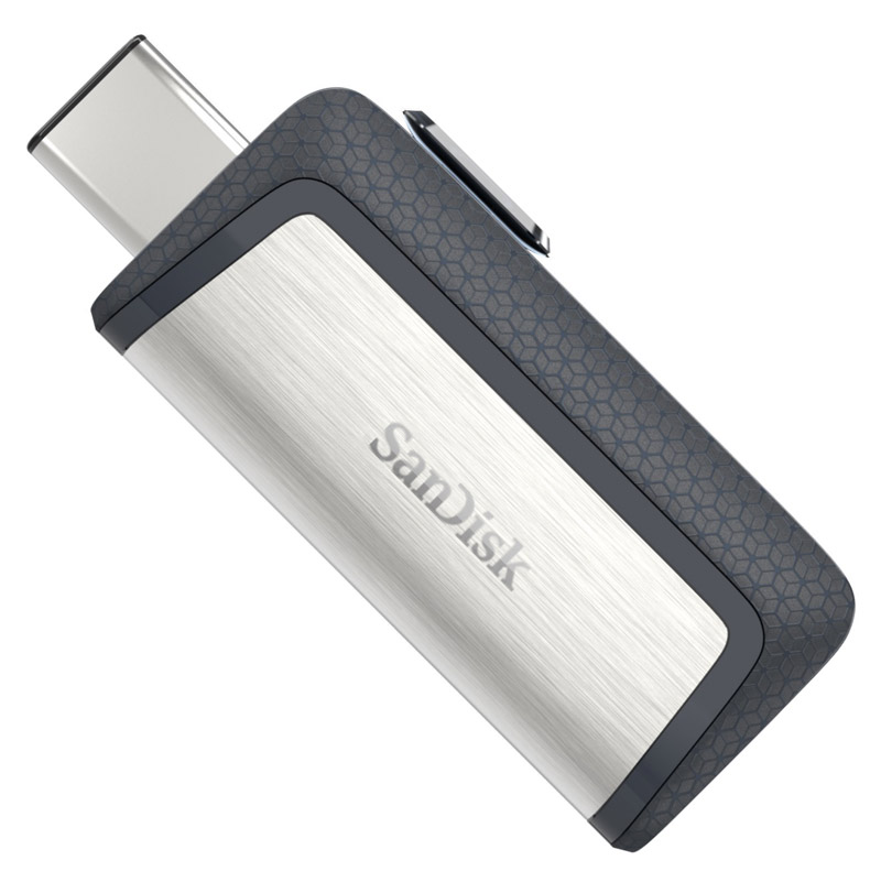 Фото Флеш накопитель 64GB SanDisk Ultra Dual Drive, USB 3.0 - USB Type-C {SDDDC2-064G-G46}
