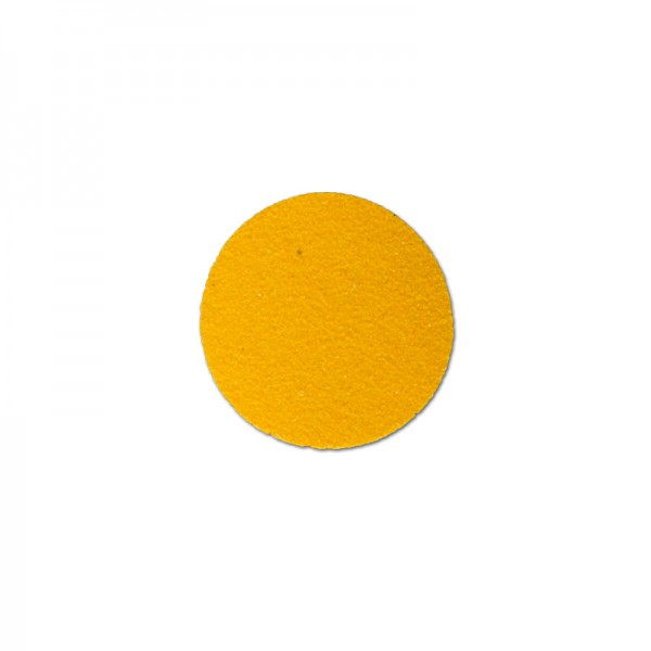 Фото Противоскользящий напольный знак "Круг", универсальный, желтый, Ø 90 мм (50 шт.) {M1GV50K901}