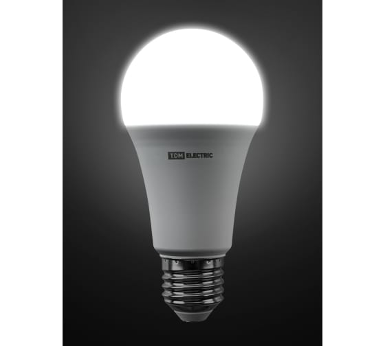 Фото Лампа светодиодная А60 20 Вт, 230 В, 4000 К, E27 TDM {SQ0340-0494} (2)