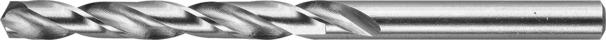 Фото Сверло по металлу, класс А, сталь Р6М5, ЗУБР "ЭКСПЕРТ" 4-29625-109-6.9, d=6,9 мм