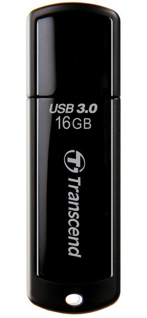 Фото Флеш накопитель 16GB Transcend JetFlash 700, USB 3.1, черный {TS16GJF700} (1)