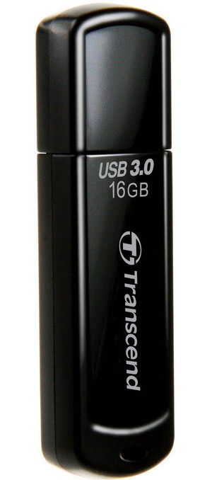 Фото Флеш накопитель 16GB Transcend JetFlash 700, USB 3.1, черный {TS16GJF700} (2)