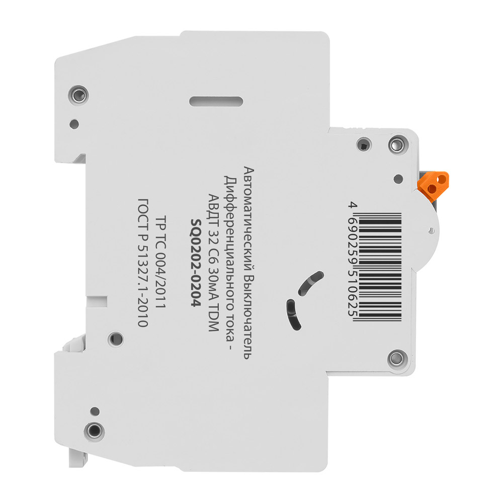 Фото Автоматический выключатель дифференциального тока АВДТ 32 С6 30мА TDM {SQ0202-0204} (2)