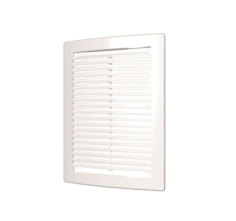 Фото Решетка вентиляционная вытяжная 150х150 бел. ERA 1515РЦ