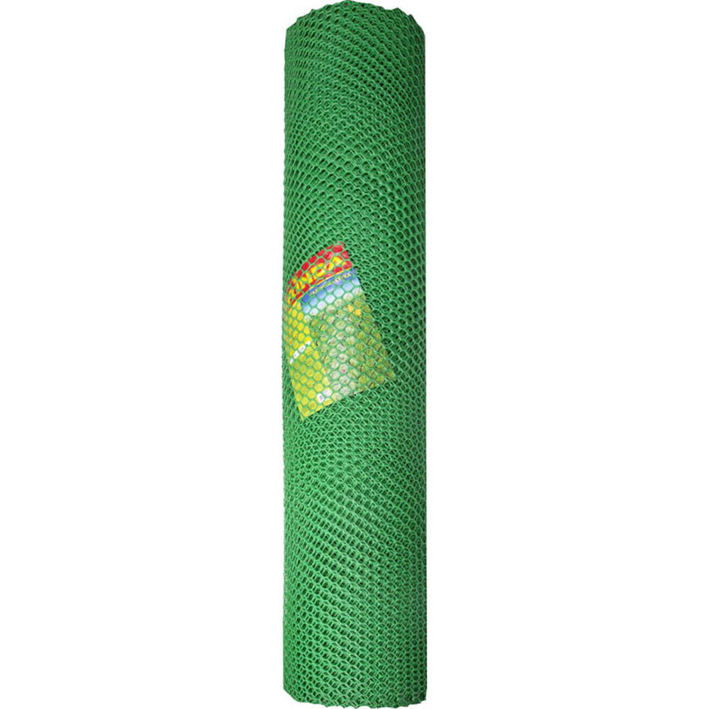 Фото Сетка газонная Grinda, цвет зеленый, 2х30 м, ячейка 32х32 мм {422287}
