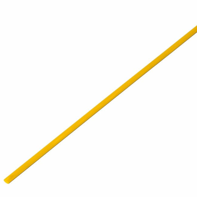 Фото Термоусаживаемая трубка REXANT 1,0/0,5 мм, желтая {20-1002}