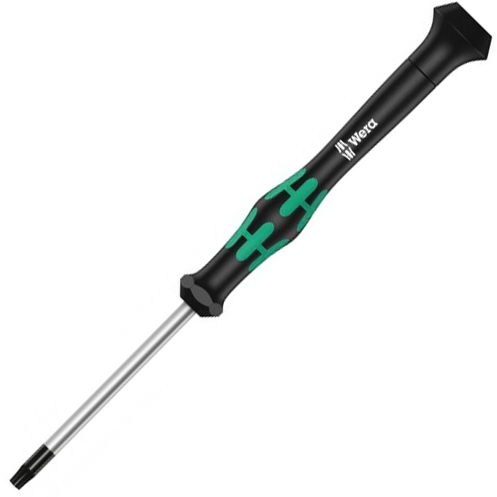 Фото Отвертка TORX® WERA Kraftform Micro 2067 HF с фиксирующей функцией, для электроники, TX 7 x 60 мм {WE-118183}